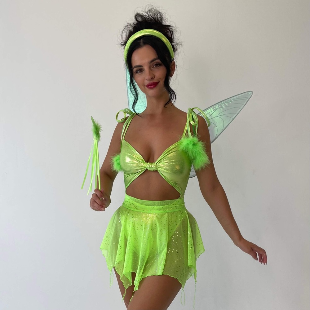 SASSYPANTS green fairy bodysuit 💚